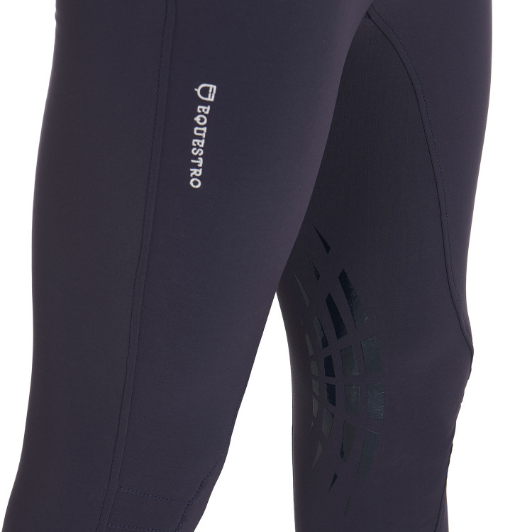 Broek met kniestukken grip heren in technisch stof Equestro Broek met kniestukken grip heren in technisch stof Equestro