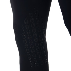Broek met kniestukken grip heren collectie Scuderia Equestro Zwart