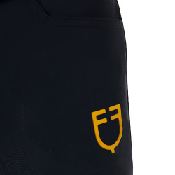 Broek met kniestukken grip heren collectie Scuderia Equestro Zwart
