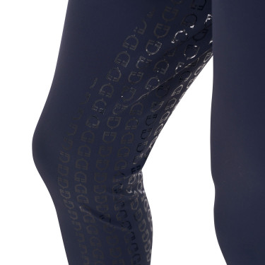 Broek met volledige grip voor heren in technisch stof Equestro Marineblazer Marineblauw