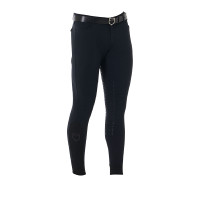 Broek met volledige grip voor heren in technisch stof Equestro Zwart