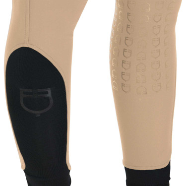 Aangesloten damesbroek met volledige grip Aria Equestro Wierook Beige