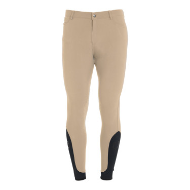 Slim-fit broek met grip heren met logo Caspar Equestro