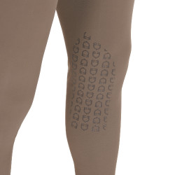 Slim-fit broek met grip heren met logo Caspar Equestro Walnoot Bruin