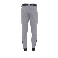 Strakke broek met volledige grip heren Aria Equestro Grijs rijp