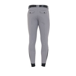 Strakke broek met volledige grip heren Aria Equestro Grijs rijp