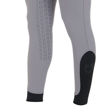 Strakke broek met volledige grip heren Aria Equestro Grijs rijp