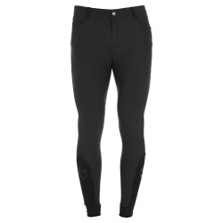 Strakke broek met volledige grip heren Aria Equestro Zwart