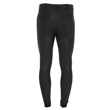 Strakke broek met volledige grip heren Aria Equestro Zwart
