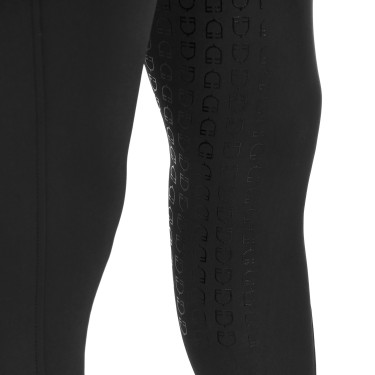 Strakke broek met volledige grip heren Aria Equestro Zwart