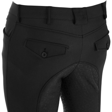 Strakke broek met volledige grip heren Aria Equestro Zwart