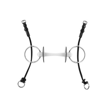 Bit van touw Equestro Zwart