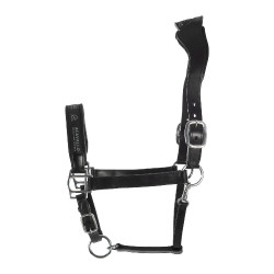 Lederen halster met ergonomische kalfslederen bescherming Acavallo Lederen halster met ergonomische kalfslederen bescherming Acavallo