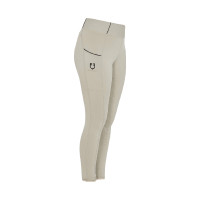 Meisjeslegging met grip en Equestro-logo Oxfordbruin Roze Meisjeslegging met grip en Equestro-logo Oxfordbruin Roze