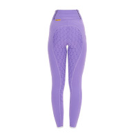 Meisjeslegging met grip en Equestro-logo Violette dahlia