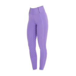 Meisjeslegging met grip en Equestro-logo Violette dahlia