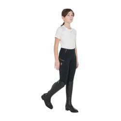 Meisjeslegging met grip en Equestro-logo Zwart Meisjeslegging met grip en Equestro-logo Zwart