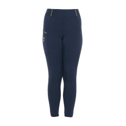 Meisjeslegging met grip en Equestro-logo Marine Marineblauw Meisjeslegging met grip en Equestro-logo Marine Marineblauw