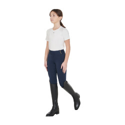 Meisjeslegging met grip en Equestro-logo Marine Marineblauw Meisjeslegging met grip en Equestro-logo Marine Marineblauw