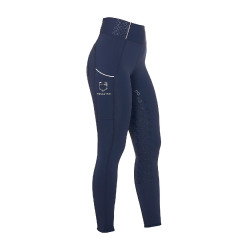 Dameslegging met strass Equestro Marineblazer Marineblauw