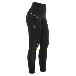 Strakke dameslegging met micro-mesh inzetstukken Equestro