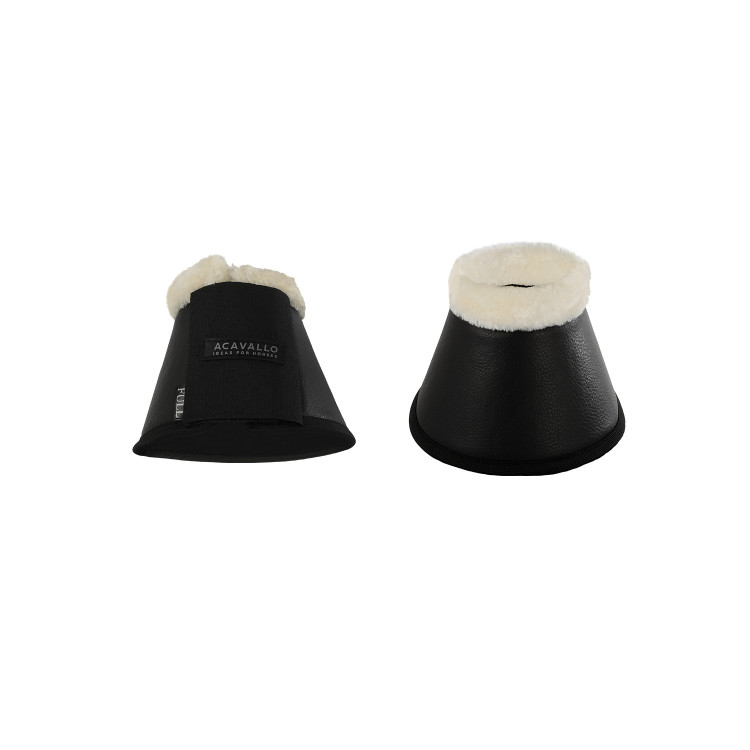 Klokken van ecologisch schapenleer met klittenbandsluiting Acavallo
