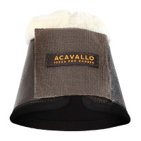 Klokken van ecologisch schapenleer met klittenbandsluiting Acavallo Wit