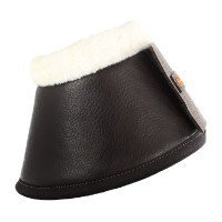 Klokken van ecologisch schapenleer met klittenbandsluiting Acavallo Wit