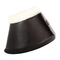 Klokken van ecologisch schapenleer met klittenbandsluiting Acavallo Bruin Klokken van ecologisch schapenleer met klittenbandsluiting Acavallo Bruin