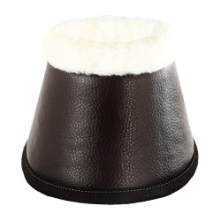 Klokken van ecologisch schapenleer met klittenbandsluiting Acavallo Bruin Klokken van ecologisch schapenleer met klittenbandsluiting Acavallo Bruin