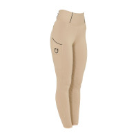 Dameslegging met volledige grip Classic Equestro Zwart Dameslegging met volledige grip Classic Equestro Zwart