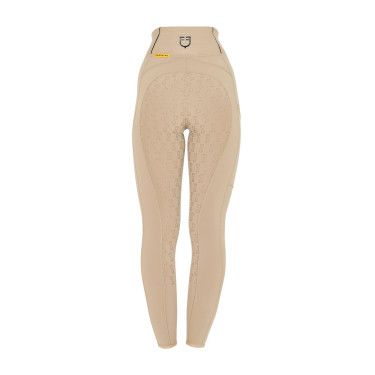 Dameslegging met volledige grip Classic Equestro Wierook Beige Dameslegging met volledige grip Classic Equestro Wierook Beige