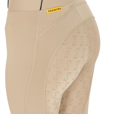 Dameslegging met volledige grip Classic Equestro Wierook Beige Dameslegging met volledige grip Classic Equestro Wierook Beige