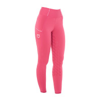 Dameslegging met volledige grip Classic Equestro Kamperfoelie Roze