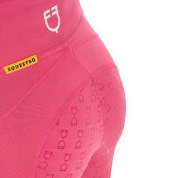 Dameslegging met volledige grip Classic Equestro Kamperfoelie Roze