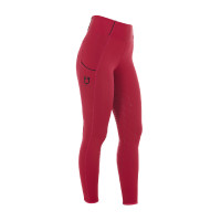 Dameslegging met volledige grip Classic Equestro Scooter Beige