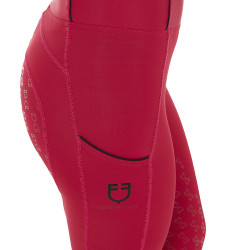 Dameslegging met volledige grip Classic Equestro Scooter Beige