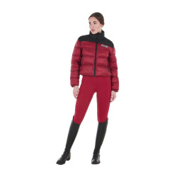 Dameslegging met volledige grip Classic Equestro Scooter Beige