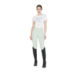 Dameslegging met volledige grip Classic Equestro Lichtgroen Dameslegging met volledige grip Classic Equestro Lichtgroen