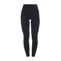 Strakke legging van stretch technisch materiaal dames Kao Light Equestro Zwart / zwart Strakke legging van stretch technisch materiaal dames Kao Light Equestro Zwart / zwart