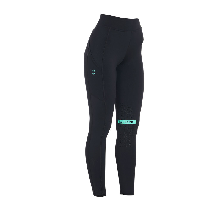 Strakke legging van stretch technisch materiaal dames Kao Light Equestro Strakke legging van stretch technisch materiaal dames Kao Light Equestro