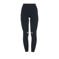 Aansluitende legging van stretch technische stof voor dames Kao Equestro Zwart / lila