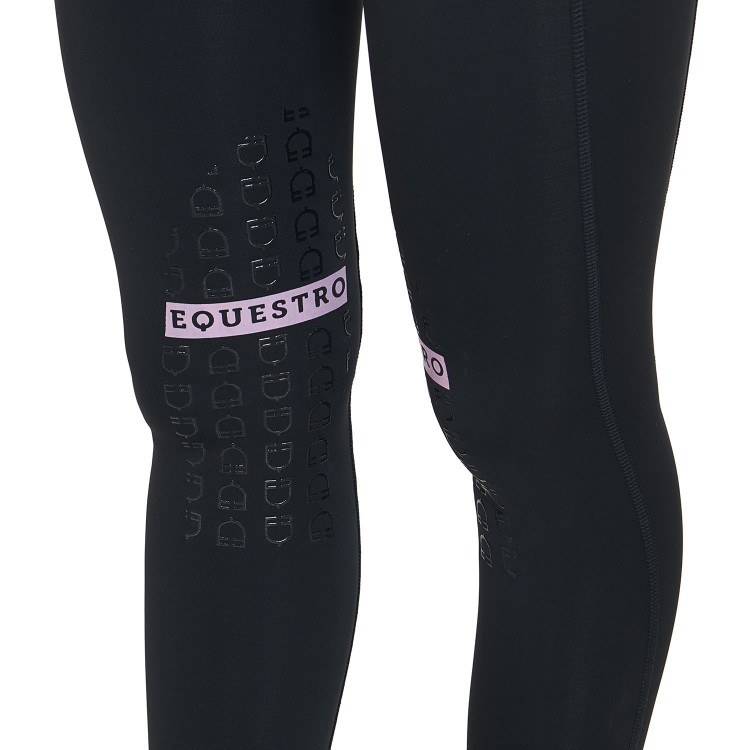 Aansluitende legging van stretch technische stof voor dames Kao Equestro Aansluitende legging van stretch technische stof voor dames Kao Equestro