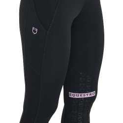 Aansluitende legging van stretch technische stof voor dames Kao Equestro Aansluitende legging van stretch technische stof voor dames Kao Equestro