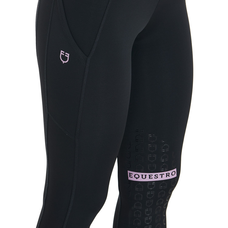 Aansluitende legging van stretch technische stof voor dames Kao Equestro Aansluitende legging van stretch technische stof voor dames Kao Equestro
