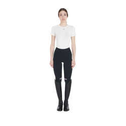 Aansluitende legging van stretch technische stof voor dames Kao Equestro Aansluitende legging van stretch technische stof voor dames Kao Equestro