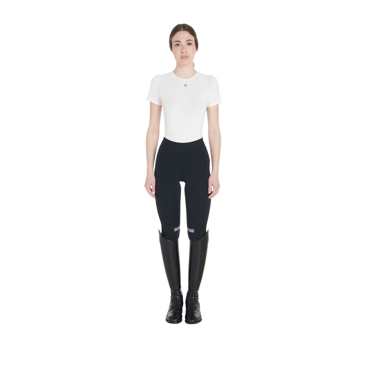 Aansluitende legging van stretch technische stof voor dames Kao Equestro Aansluitende legging van stretch technische stof voor dames Kao Equestro