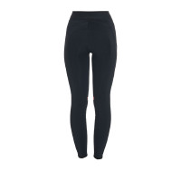 Aansluitende legging van stretch technische stof voor dames Kao Equestro Zwart / lila Aansluitende legging van stretch technische stof voor dames Kao Equestro Zwart / lila