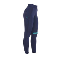 Aansluitende legging van stretch technische stof voor dames Kao Equestro Marine / smaragdgroen