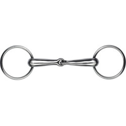 Mors 2 ringen Feeling gebroken hol roestvrij staal mat